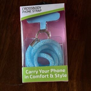 Crossbody Phone Strap - Sky Blue